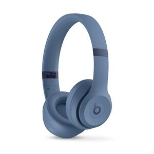 Beats Solo 4 Bluetooth Wireless On-Ear Headphones - Slate Blue - 50 Hrs Battery